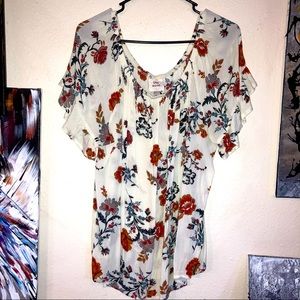Knox Rose boho blouse Sz XXL